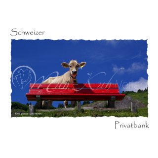 Postkarte Schweizer Privatbank
