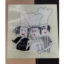 Schneidebrett / Untersetzer Glas Ger&uuml;chtek&uuml;che