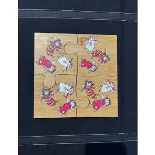 Puzzle 4 teilg Engelchen als Untersetzer