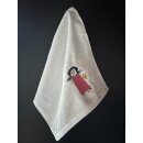 Frottee Gästetuch 30 x 30 mit besticktem Engel Mia