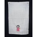 Frottee G&auml;stetuch 30 x 50 mit besticktem Engel Mia