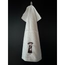 Frottee Gästetuch 30 x 50 mit besticktem Engel Love