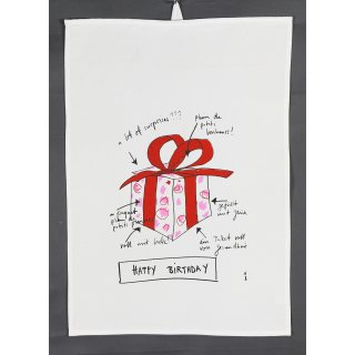 Handtuch happy Birthday (Paket)